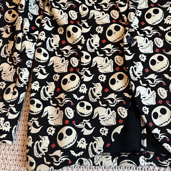 Disney Nightmare Before Christmas Glow in the Dark Blazer Light Up Bow Tie S/M - Picture 7 of 14